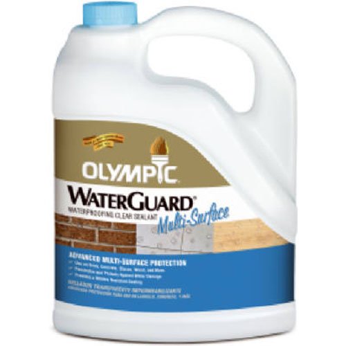 Olympic Stain Waterguard Waterproofing Clear Sealant for Wood, Concrete, Brick - 1 gal.