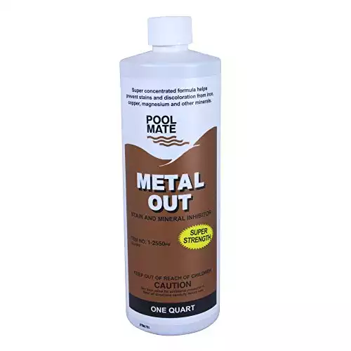 Pool Mate Metal Out Sequestrant and Stain Inhibitor